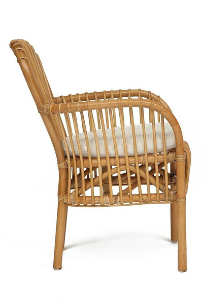 Кресло «Набире» (Nabire Chair) натуральный ротанг (Темный мед) фото № 5