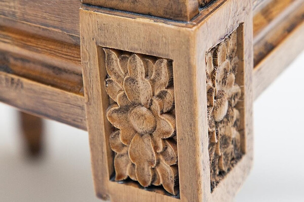 Кресло Medalion/Медальон (мод.CB2245) дерево вяз, 99х59х48см, груша №3 фото № 7