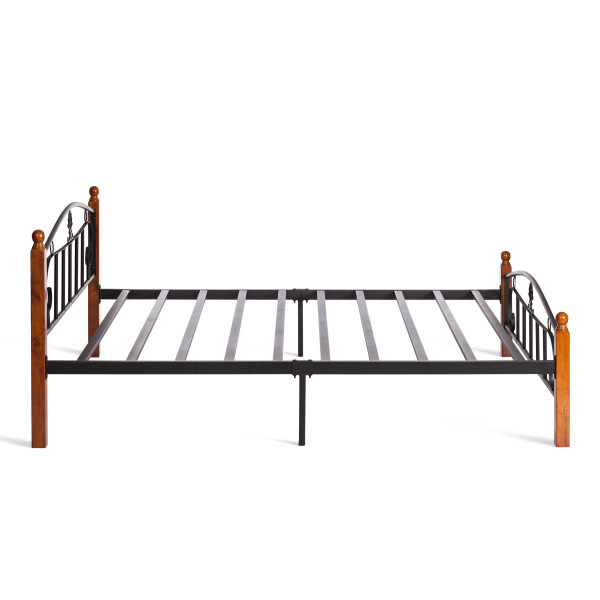 Металлическая двуспальная кровать Румба (Rumba) AT-203 (металлический каркас) + металлическое основание(160см x 200см) фото № 3