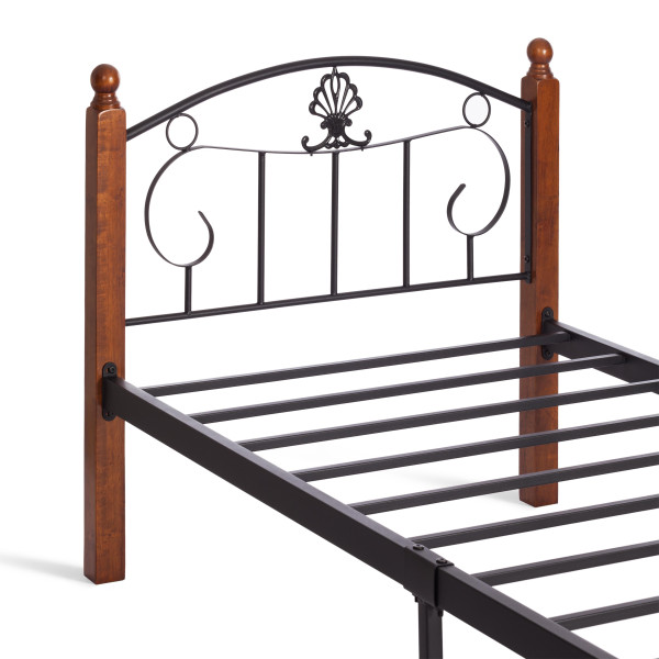 Металлическая кровать Румба (Rumba) AT-203 (металлический каркас) + металлическое основание (90см x 200см) фото № 7