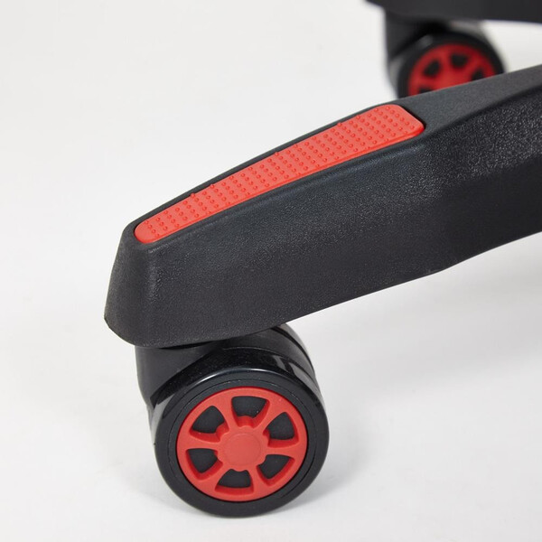 Кресло компьютерное «Айкар» (ICAR) (Чёрно-красная искусственная кожа) фото № 24