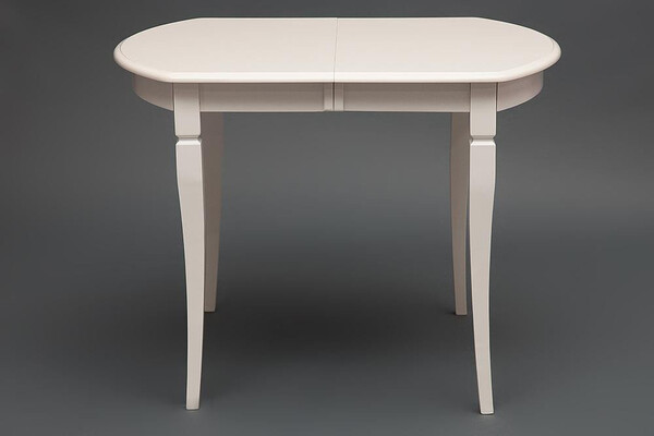 Стол обеденный раздвижной «Модена» (Modena) (Butter white (слоновая кость) фото № 3