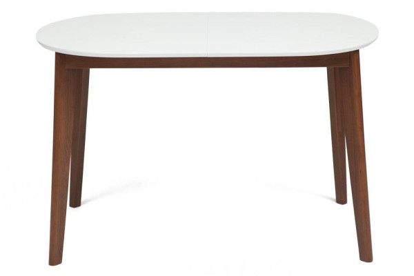 Стол обеденный раскладной «Боско» (Bosco Brown) (коричневый+белый) фото № 3