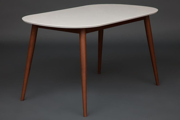 Стол обеденный «Макс» (Max Brown) (Коричневый+белый) фото № 4