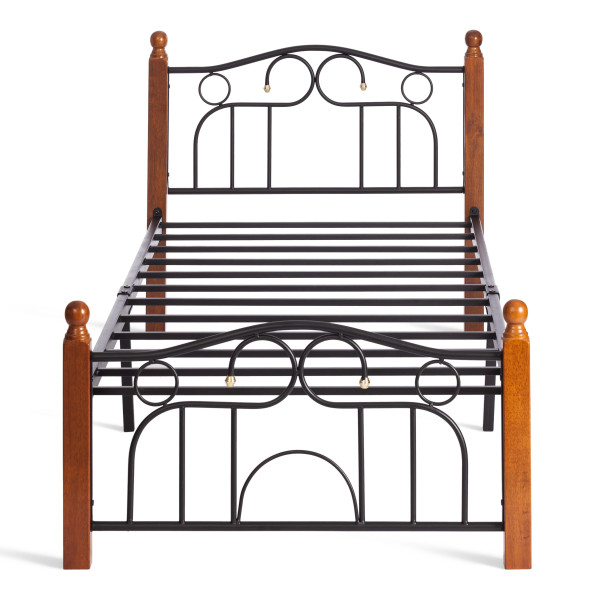 Металлическая кровать AT 808 (металлический каркас) + металлическое основание (90см x 200см) фото № 5