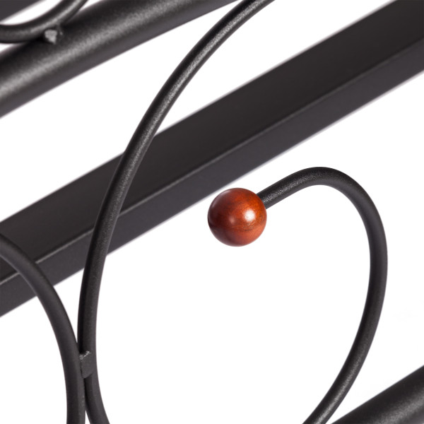 Кровать кованая AT 803 (металлический каркас) + основание (120см x 200см) фото № 12