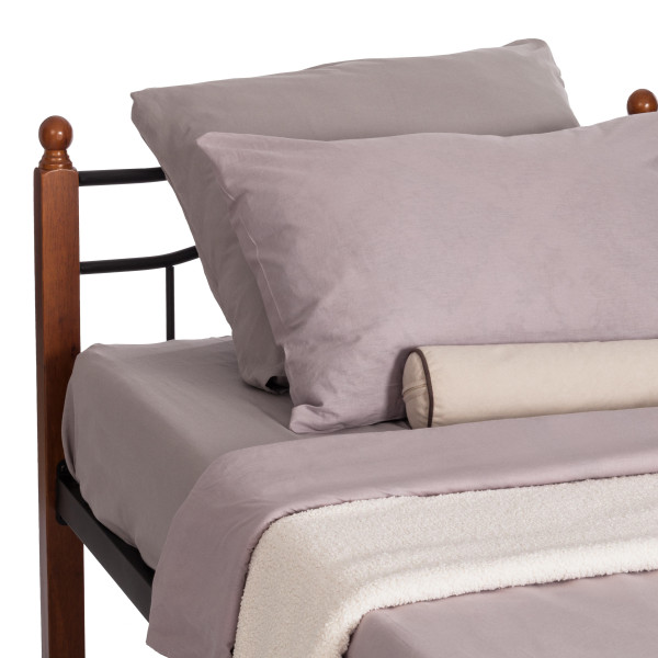 Кровать кованая AT 126 (металлический каркас) + металлическое основание (90см x 200см) фото № 9