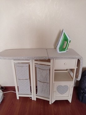 Гладильный комод с 2-мя ящиками Secret De Maison «Amant» (mod. XD1268) (Butter white (слоновая кость) фото покупателя №1