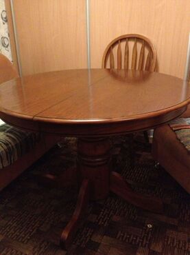 Стол обеденный раздвижной 4260 PPP (Дуб в красноту) фото покупателя №1