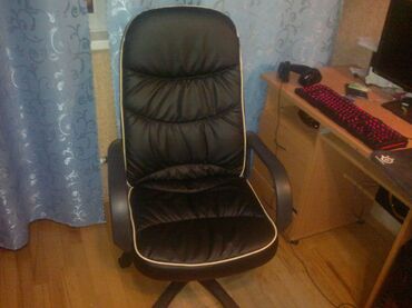 Кресло офисное TetChair «Поло» (Polo) (Искусств. коричневая кожа) фото покупателя №2