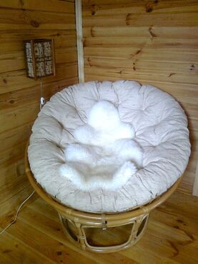 Кресло из ротанга «Папасан» (Papasan 23/01 Pecan орех) + Подушка (старт) фото покупателя №2