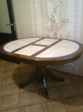 Стол обеденный раскладной СТ 4257 (Тёмный дуб) фото покупателя №1