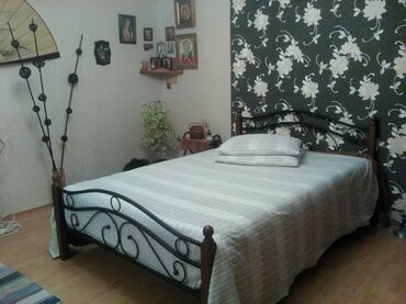 Кровать кованая AT 803 (металлический каркас) + основание (120см x 200см) фото покупателя №1