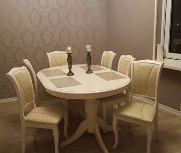 Стол обеденный раздвижной белый «Лоренцо» (Lorenzo) (Белый) фото покупателя №2