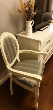 Кресло с мягким сиденьем и спинкой «Fiona 2» (FN-AC2) (Butter white (слоновая кость) фото покупателя №1