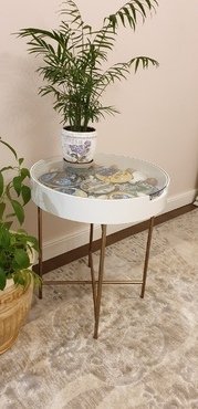 Столик «NY-10501GL» (Белый) фото покупателя №1